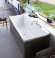 Акриловая ванна Duravit P3 Comforts 170х75 700375 белая, c наклоном для спины справа