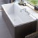 Акриловая ванна Duravit P3 Comforts 160х70 L 700371000000000 белая, c наклоном для спины справа