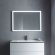 Зеркало Duravit L-Cube 100 LC738200000 с подсветкой Белое